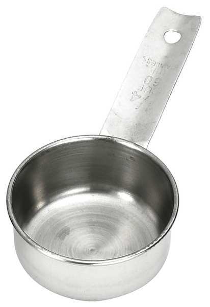 Measuring Cup, 1/4 Cup, Stainless Steel