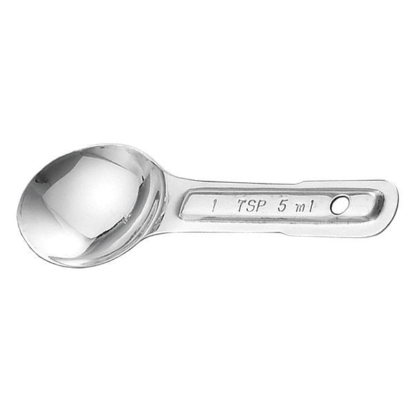 Measuring Spoon, 1/2 tsp., Stainless Steel