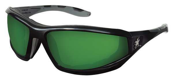 Safety Glasses, Wraparound Shade 2.0 Polycarbonate Lens, Scratch-Resistant