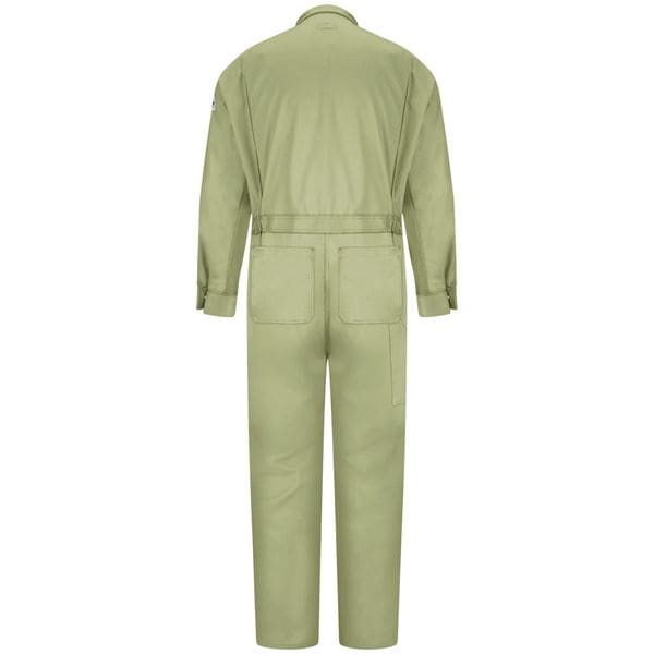 Flame-Resistant Coverall, Khaki, 42 In
