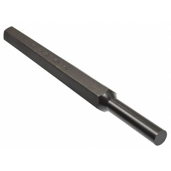 Pin Punch, Black, 1/2 in Tip, 3/4 x 10 in