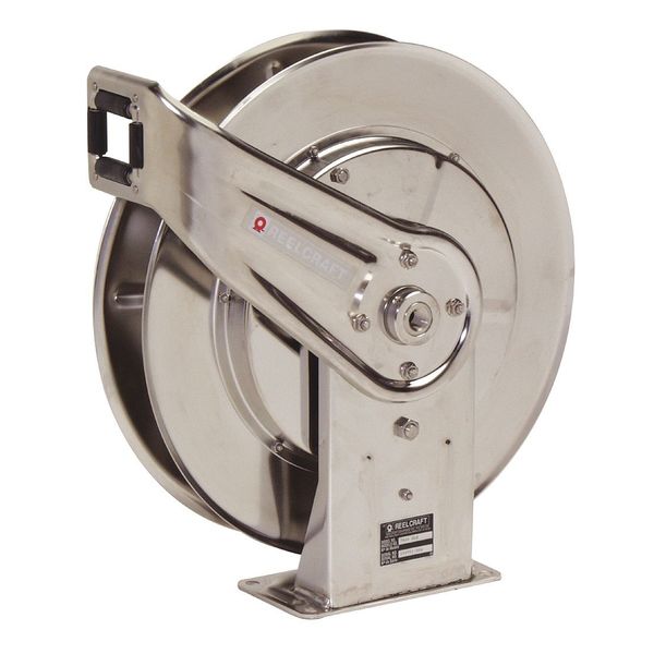 Hose Reel, 3/8 in Hose Dia., 66 ft Length, 3,000 psi