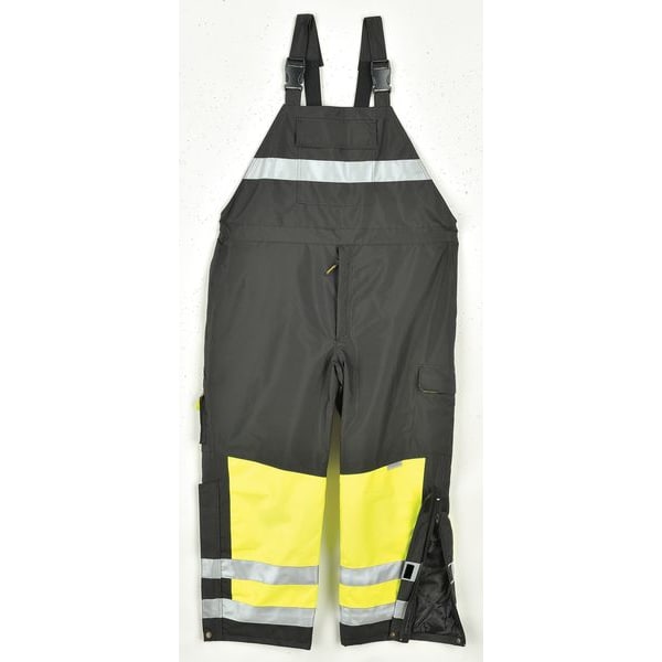 Hi-Vis Cold Weather Bib, Yellow, Mens, L
