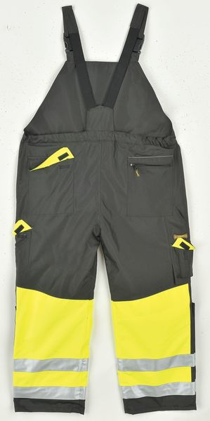 Hi-Vis Cold Weather Bib, Yellow, Mens, 4XL