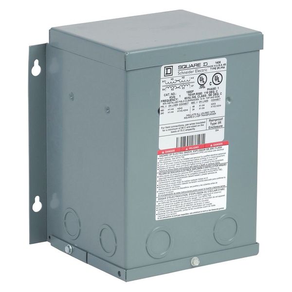Transformer, 240/480VAC, 24/48VAC, 1kVA