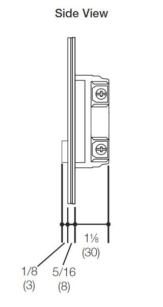 Occupancy Sensor, PIR, 900 sq ft, White