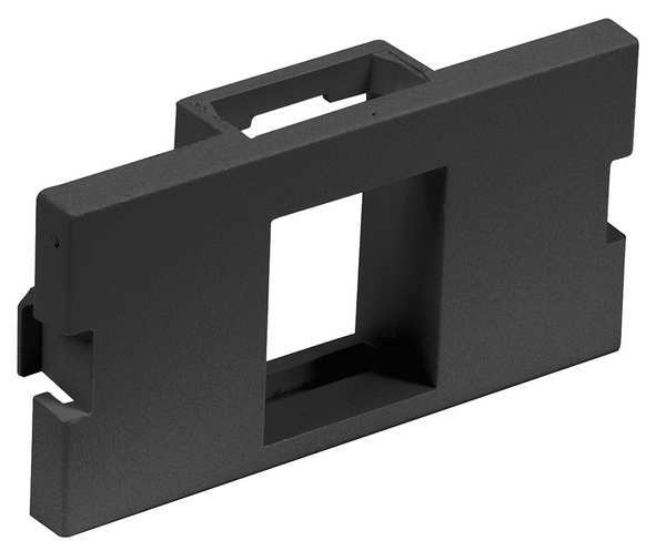 IStation Module, 1 Port, Black, UNLD
