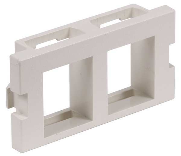 Hubbell iSTATION 2-Socket Insert - 2 x Socket(s) - Off-white