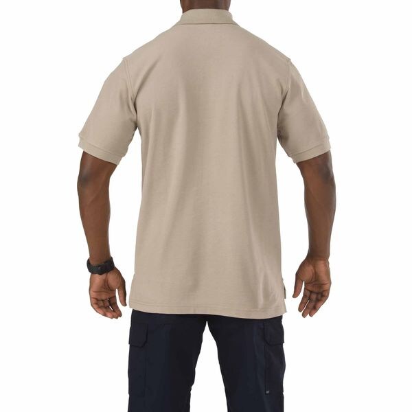Utility Polo, Size M, Silver Tan
