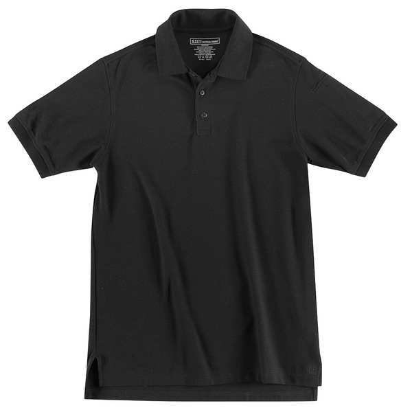 Utility Polo, Size M, Black