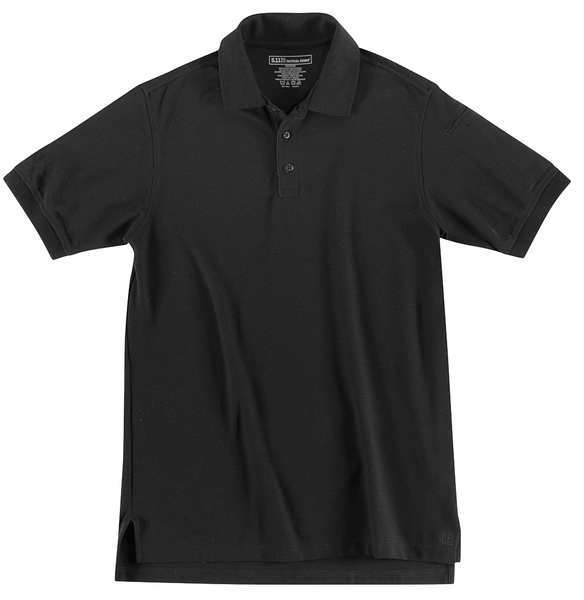 Utility Polo, Size 2XLT, Black