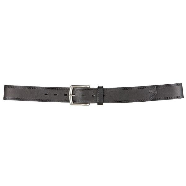 Arc Belt, Black, Full Grain Leather, M