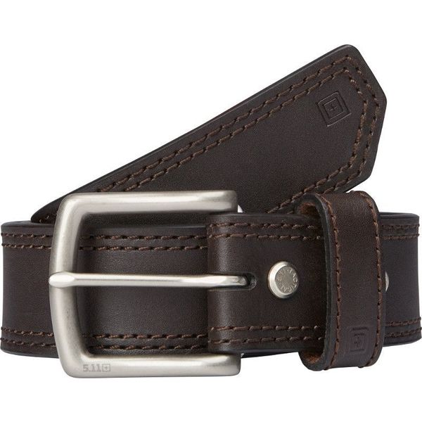 Arc Belt, Brown, Full Grain Leather, 4XL