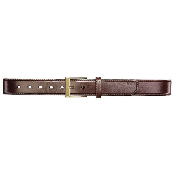 Casual Belt, Brown, Full Grain Leather, 3XL