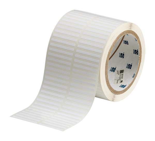 Thermal Transfer Label, White, Labels/Roll: 10,000