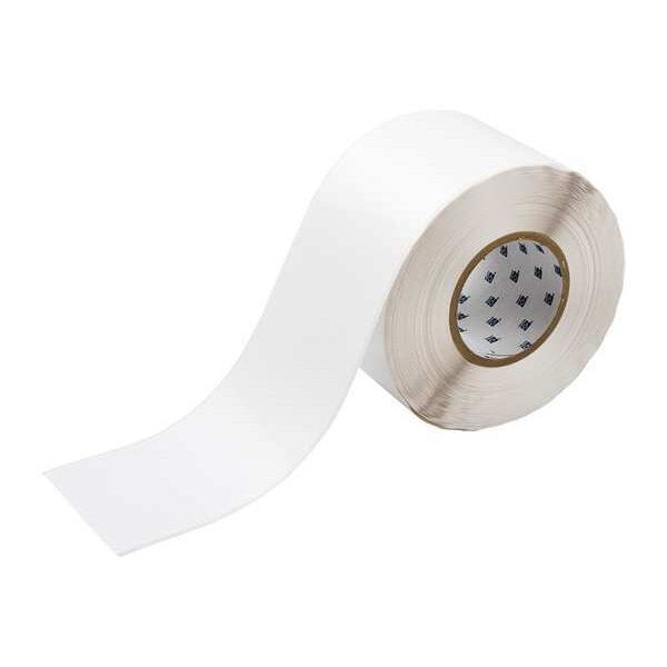 Thermal Transfer Label, White, Labels/Roll: Continuous