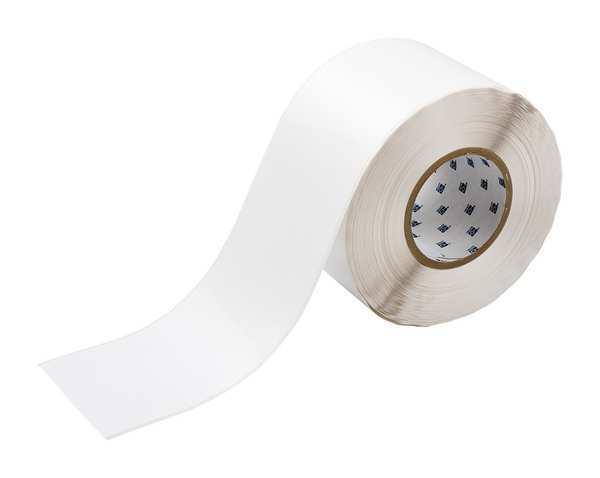 Thermal Transfer Label, White, Labels/Roll: Continuous