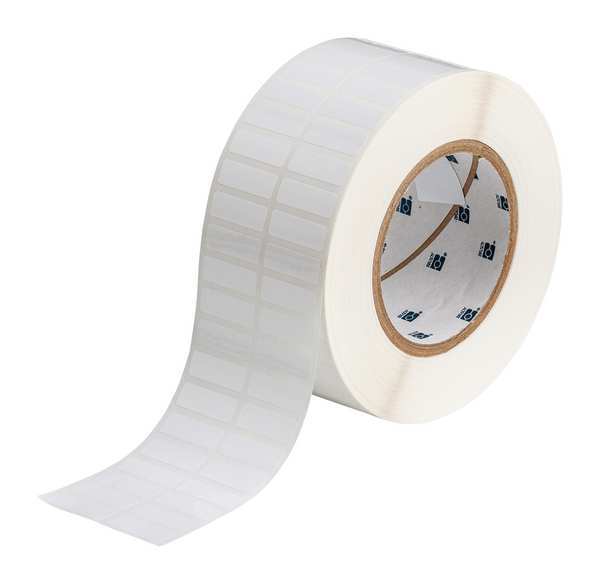 Thermal Transfer Label, White, Labels/Roll: 10,000