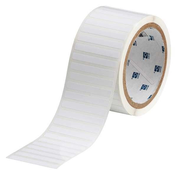 Thermal Transfer Label, White, Labels/Roll: 2500