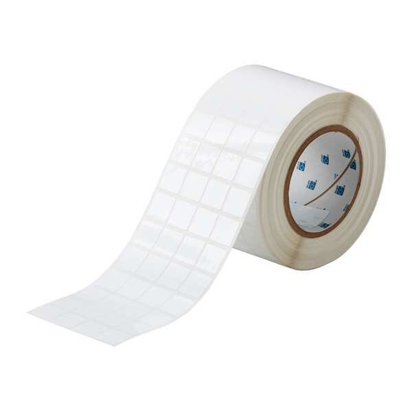 Thermal Transfer Label, White, Labels/Roll: 10,000