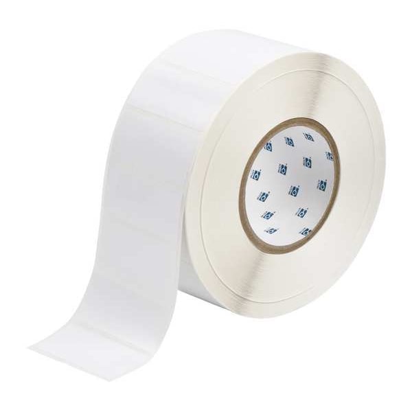 Thermal Transfer Label, White, Labels/Roll: 3000