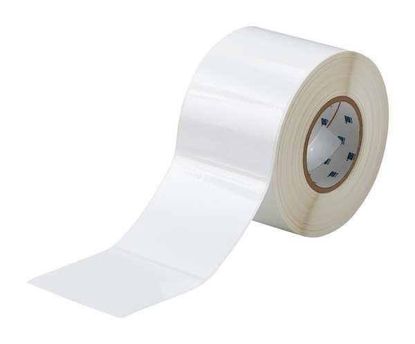 Thermal Transfer Label, White, Labels/Roll: 1000