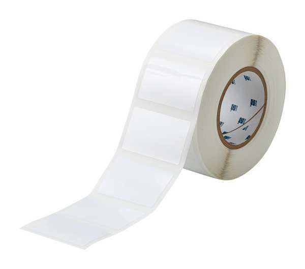 Thermal Transfer Label, White, Labels/Roll: 1000