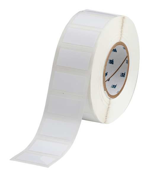 Thermal Transfer Label, White, Labels/Roll: 2000