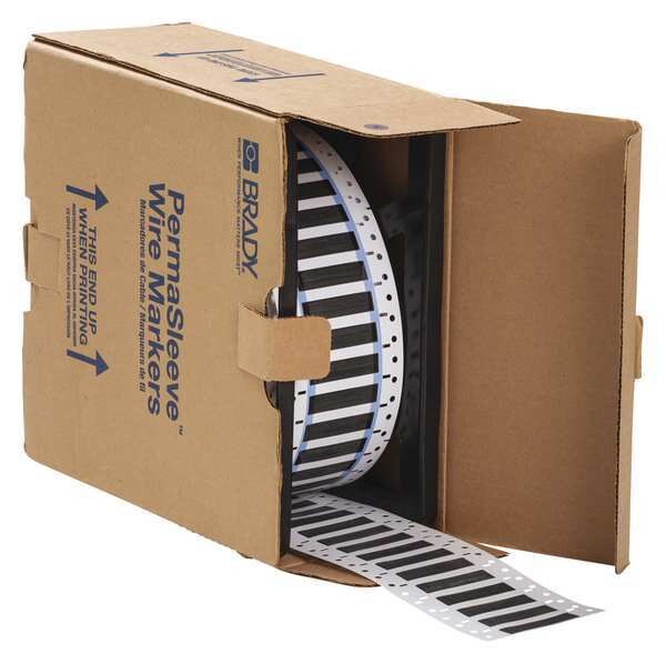 Wire Marking Sleeves, Black, 2 In W