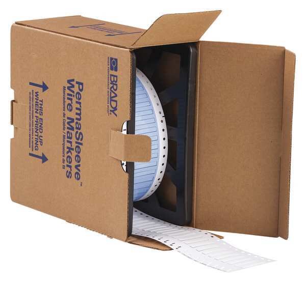 Wire Marking Sleeves, White, 1.5 In W
