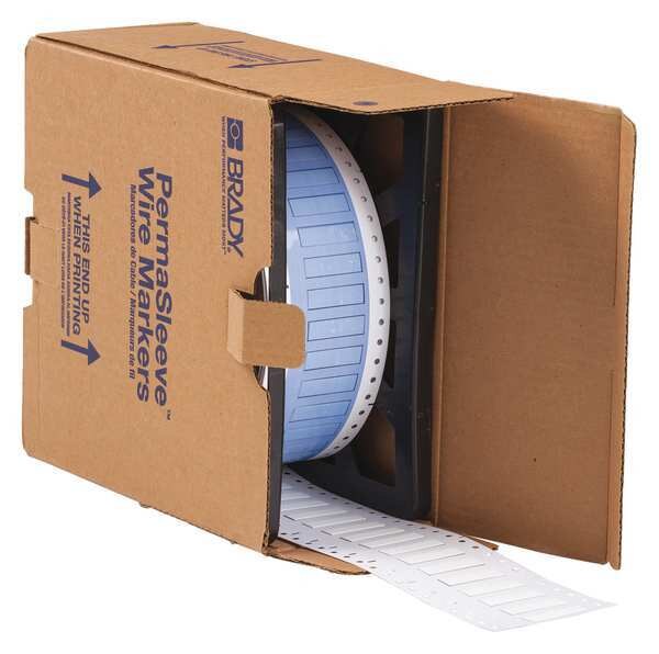 Wire Marking Sleeves, White, 1.5 In W