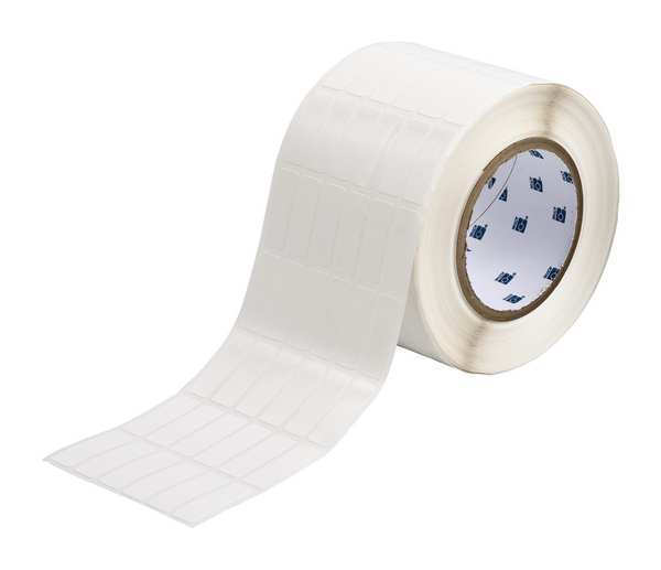 Thermal Transfer Label, White, Labels/Roll: 5000
