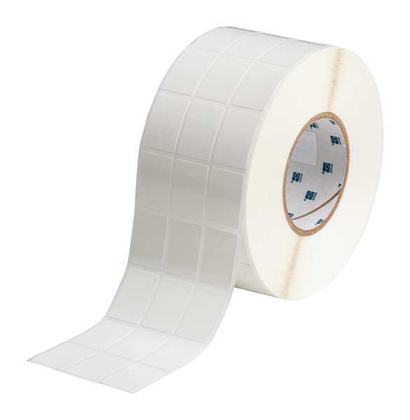 Thermal Transfer Label, White, Labels/Roll: 5000