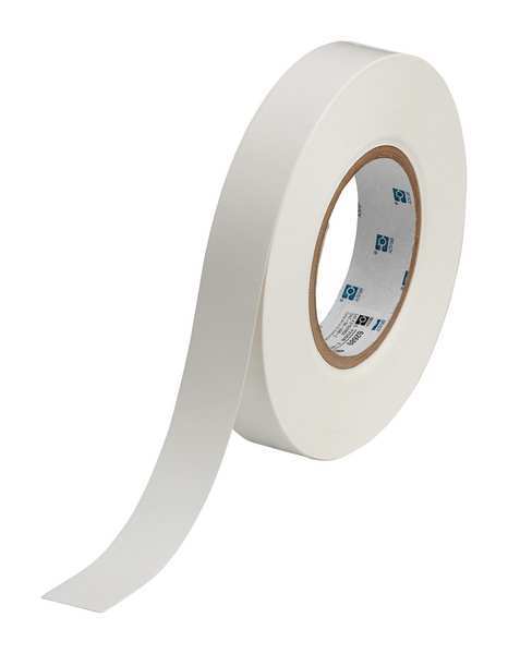 Thermal Transfer Label, White, Labels/Roll: Continuous