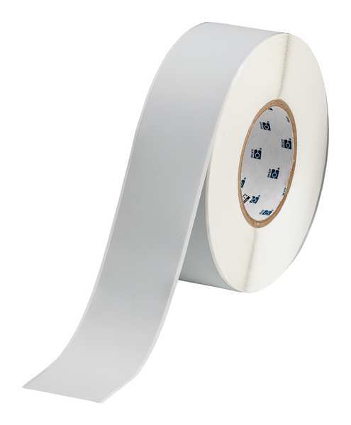 Thermal Transfer Label, Silver, Labels/Roll: Continuous