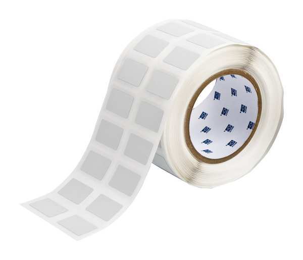 Thermal Transfer Label, Silver, Labels/Roll: 2000