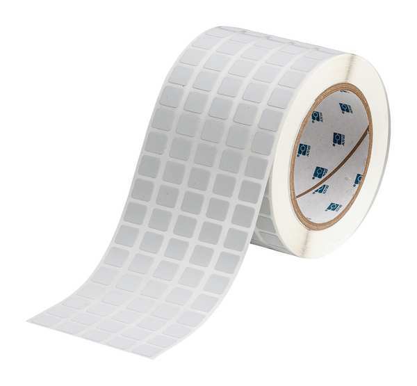 Thermal Transfer Label, Silver, Labels/Roll: 10,000