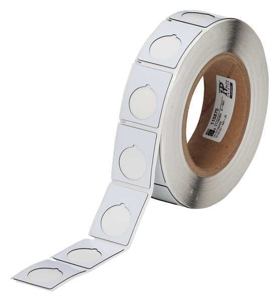 Thermal Transfer Label, White, Labels/Roll: 250