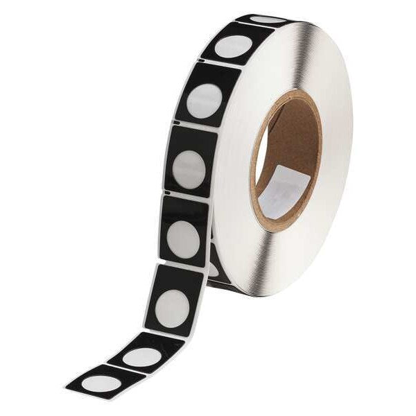 Thermal Transfer Label, Black, Labels/Roll: 500