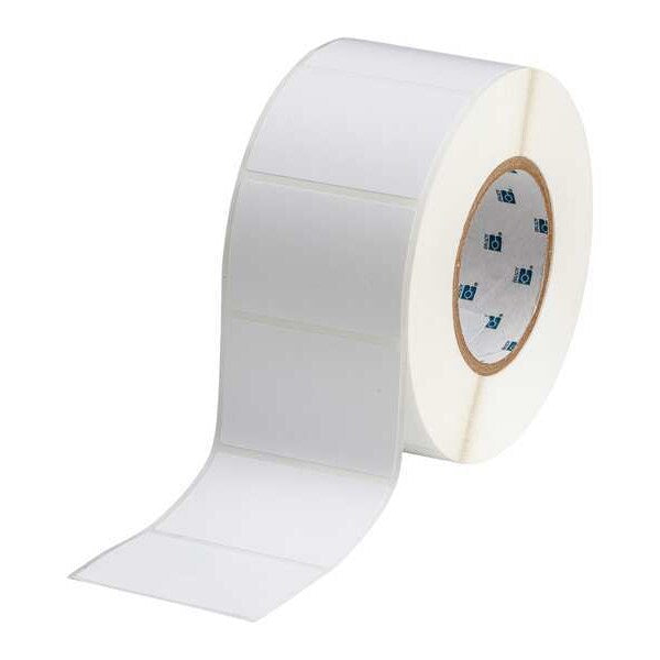 Thermal Transfer Label, White, Labels/Roll: 1000