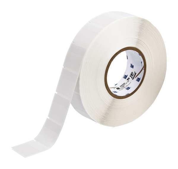 Thermal Transfer Label, White/Translucent, Labels/Roll: 2500