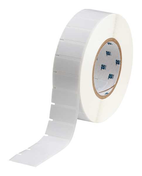 Thermal Transfer Label, All White, Labels/Roll: 3000