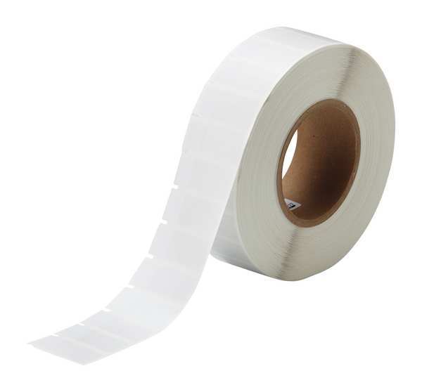 Thermal Transfer Label, White/Translucent, Labels/Roll: 3500