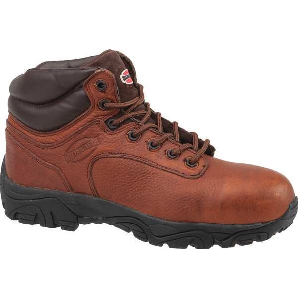 Size 10 Men's 6 in Work Boot Composite Work Boot, Brown