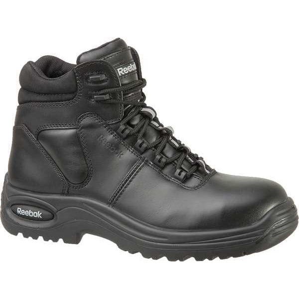 Size 14 Men's 6 in Work Boot Composite Work Boot, Black