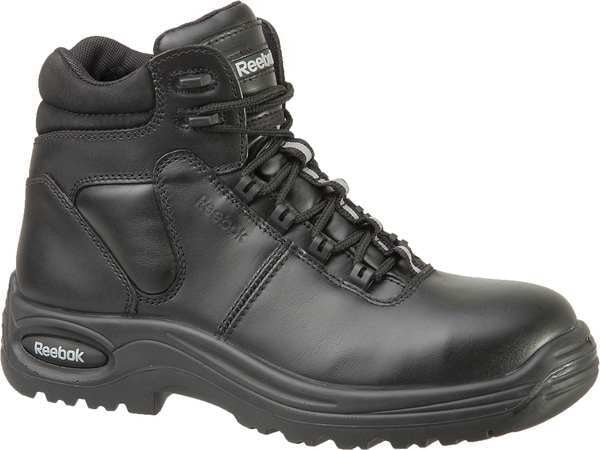 Size 8-1/2 Men's 6 in Work Boot Composite Work Boot, Black