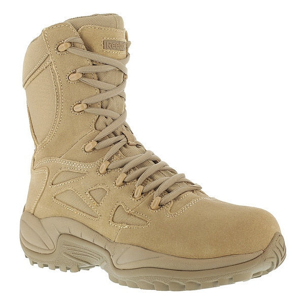Size 7 Men's 8 in Work Boot Composite Work Boot, Desert Tan