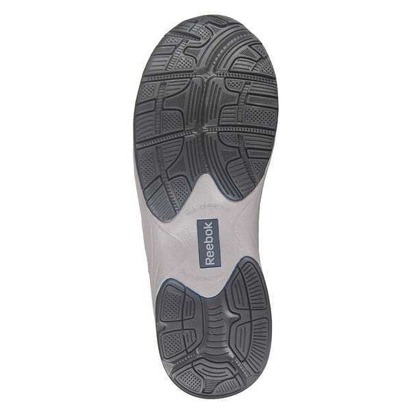Athletic Shoes, Steel Toe, Gray, 7, PR
