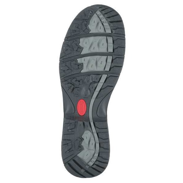 Size 10 Men's 6 in Work Boot Steel Work Boot, Black