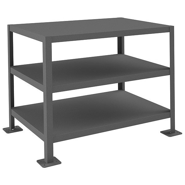 Fixed Work Table, Steel, 36